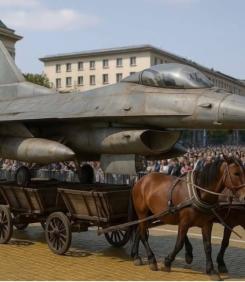 МРЕЖАТА ВРИ от подигравки и мемета на дефектния F-16. Вижте как народният гений осмива властта (СНИМКИ)