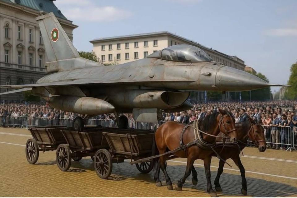 МРЕЖАТА ВРИ от подигравки и мемета на дефектния F-16. Вижте как народният гений осмива властта (СНИМКИ)