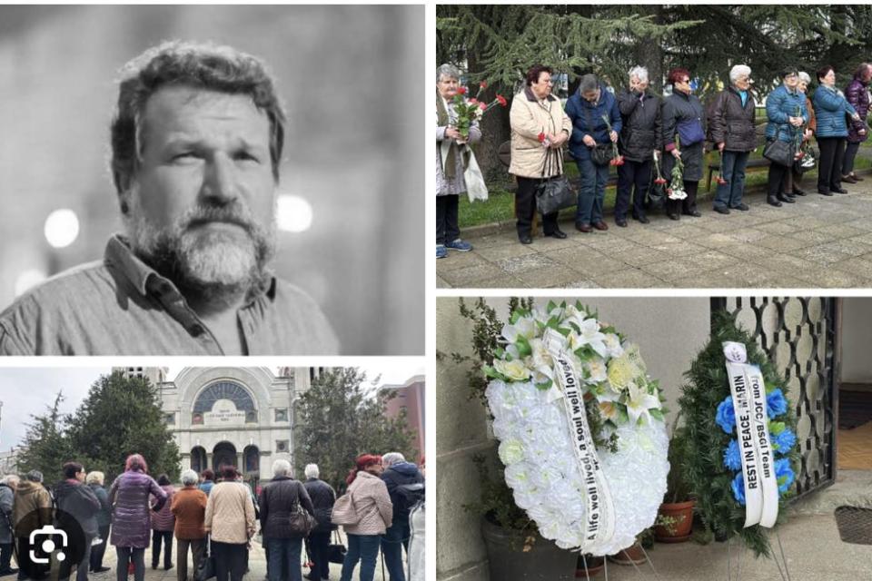 ПОЗОР: Държавата избяга от погребението на капитан Марин Маринов, зверски убит в Газа