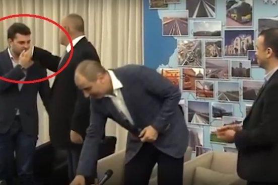 Кумецът-целувач още ли не е дал оставка след ТОВА?!