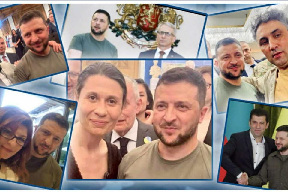 Новите активни борци срещу розовия фашизъм? Същите от селфитата със Зеленски! (СНИМКИ)