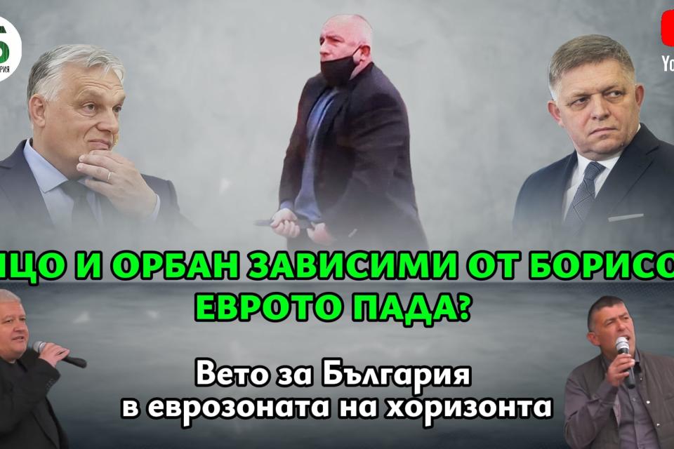 Фицо и Орбан зависими от Борисов. Еврото пада? (ВИДЕО)